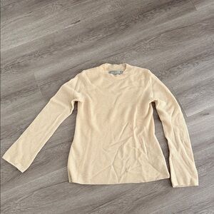Vince Tan Women's Cashmere Crew Neck Sweater